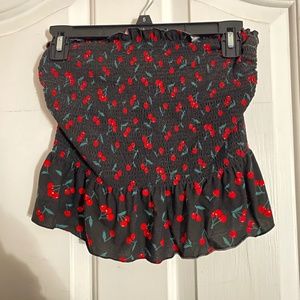 Cherry Tube Top